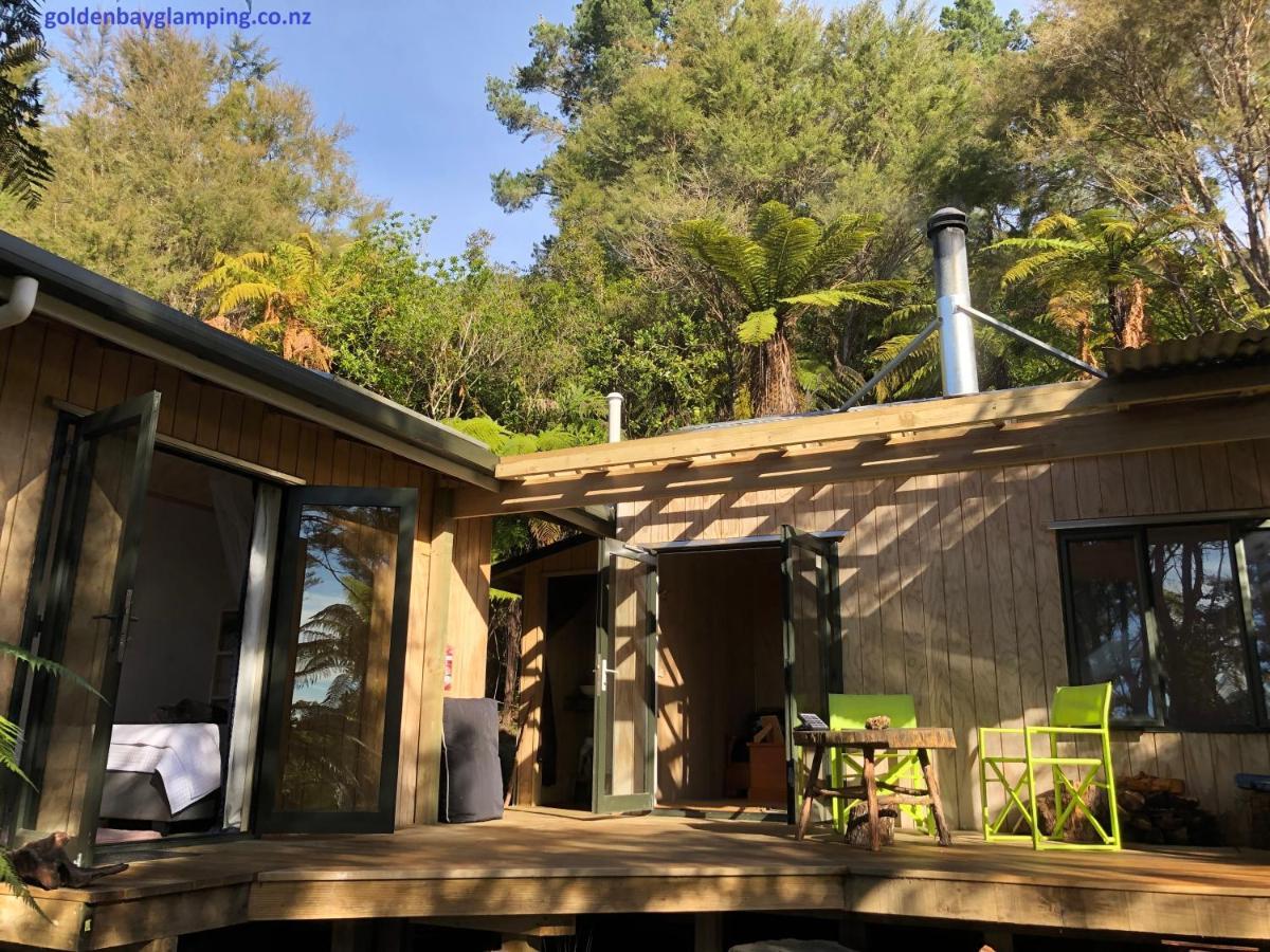 Golden Bay Glamping Hotell Takaka Exteriör bild