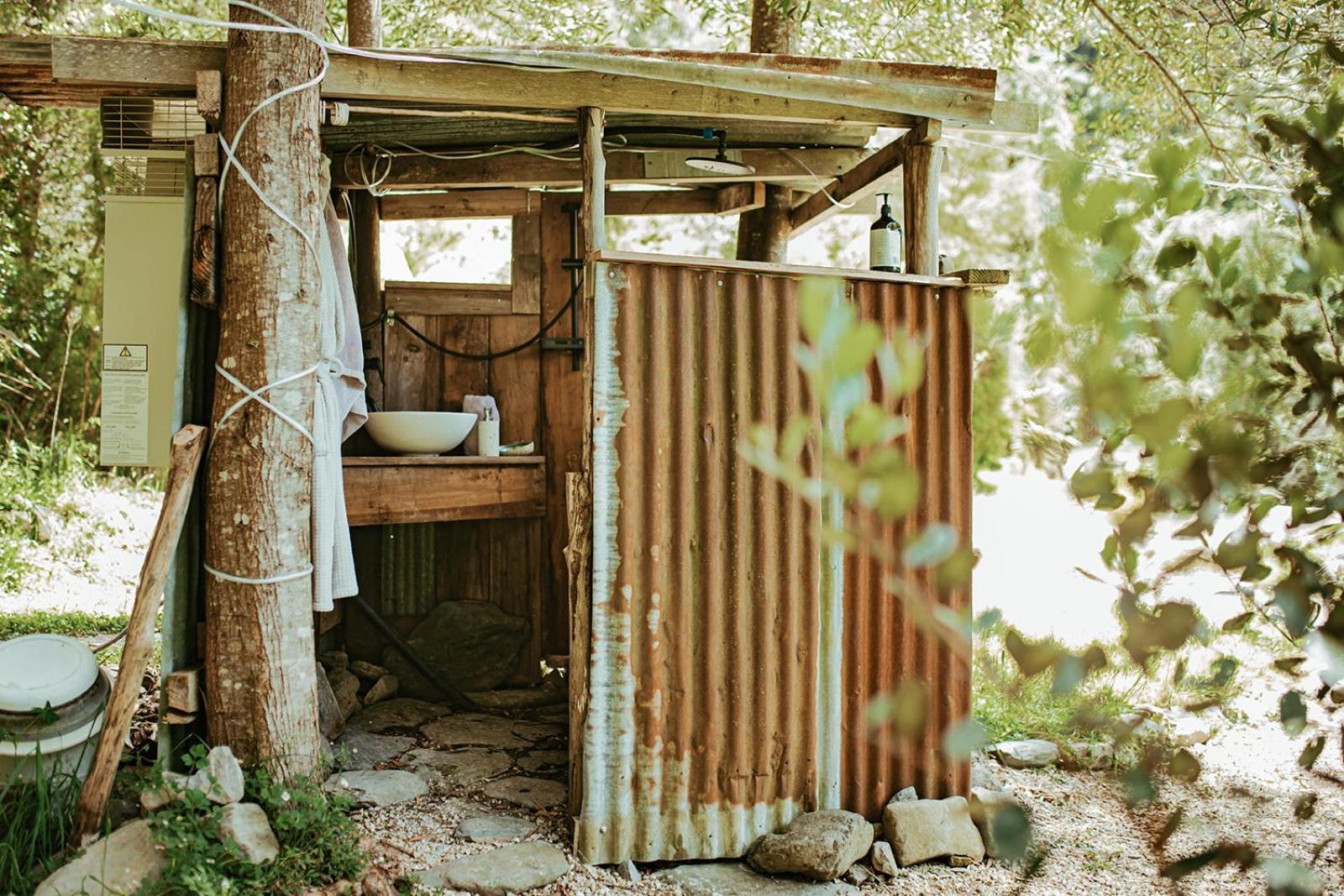 Golden Bay Glamping Hotell Takaka Exteriör bild